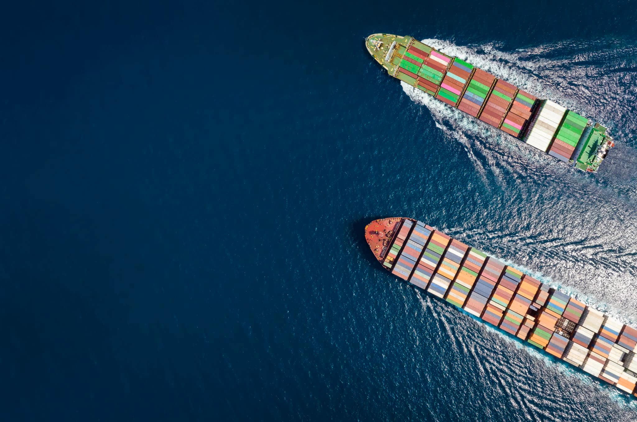 Maritim containertransport