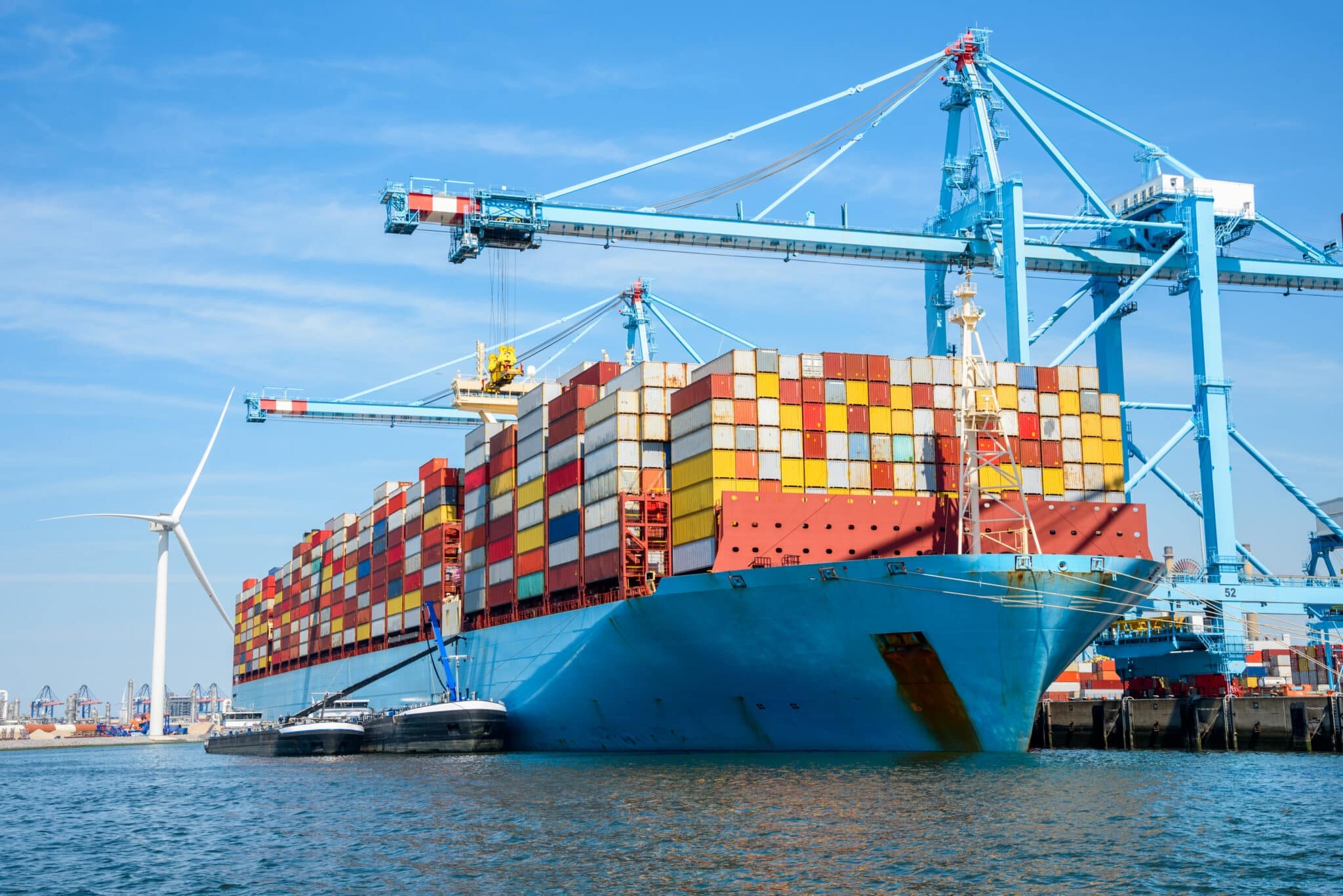 Containerhavn og søfragt